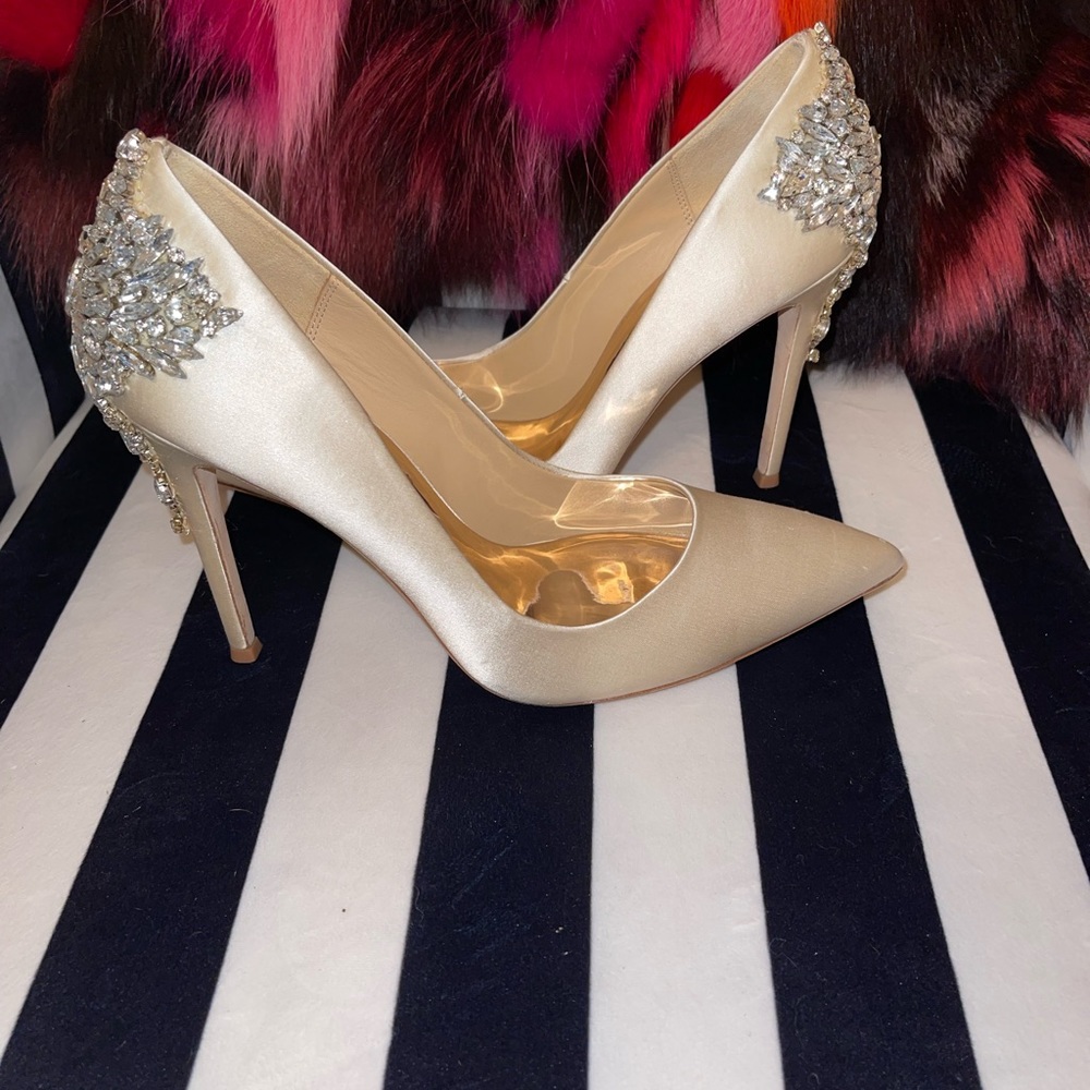 Badgley Mischka Bridal heels